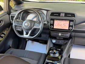 Nissan Leaf  KEYLESS-GO-НАВИ-КАМЕРА-360-LED-34X.KM-УНИКАТ-НОВА!, снимка 12