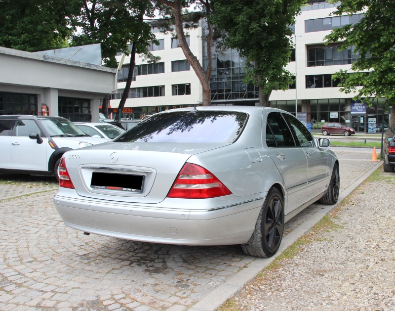 Mercedes-Benz S 500 5.0  ОБСЛУЖЕН    , снимка 5 - Автомобили и джипове - 46455473