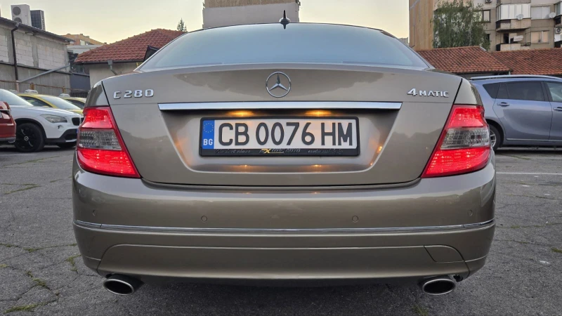 Mercedes-Benz C 280 Elegance, панорама, кожа, навигация, биксенон, снимка 5 - Автомобили и джипове - 52655383
