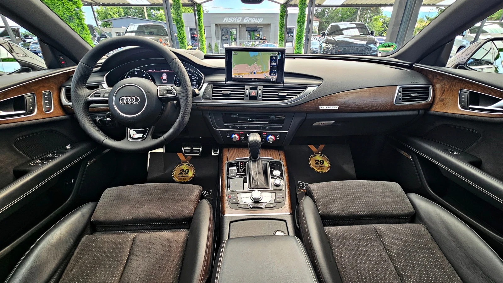 Audi A7 MATRIX/S-LINE/DISTR/NIGHT/HUD/360САМ/ПОДГР/BOSE/LI - изображение 8