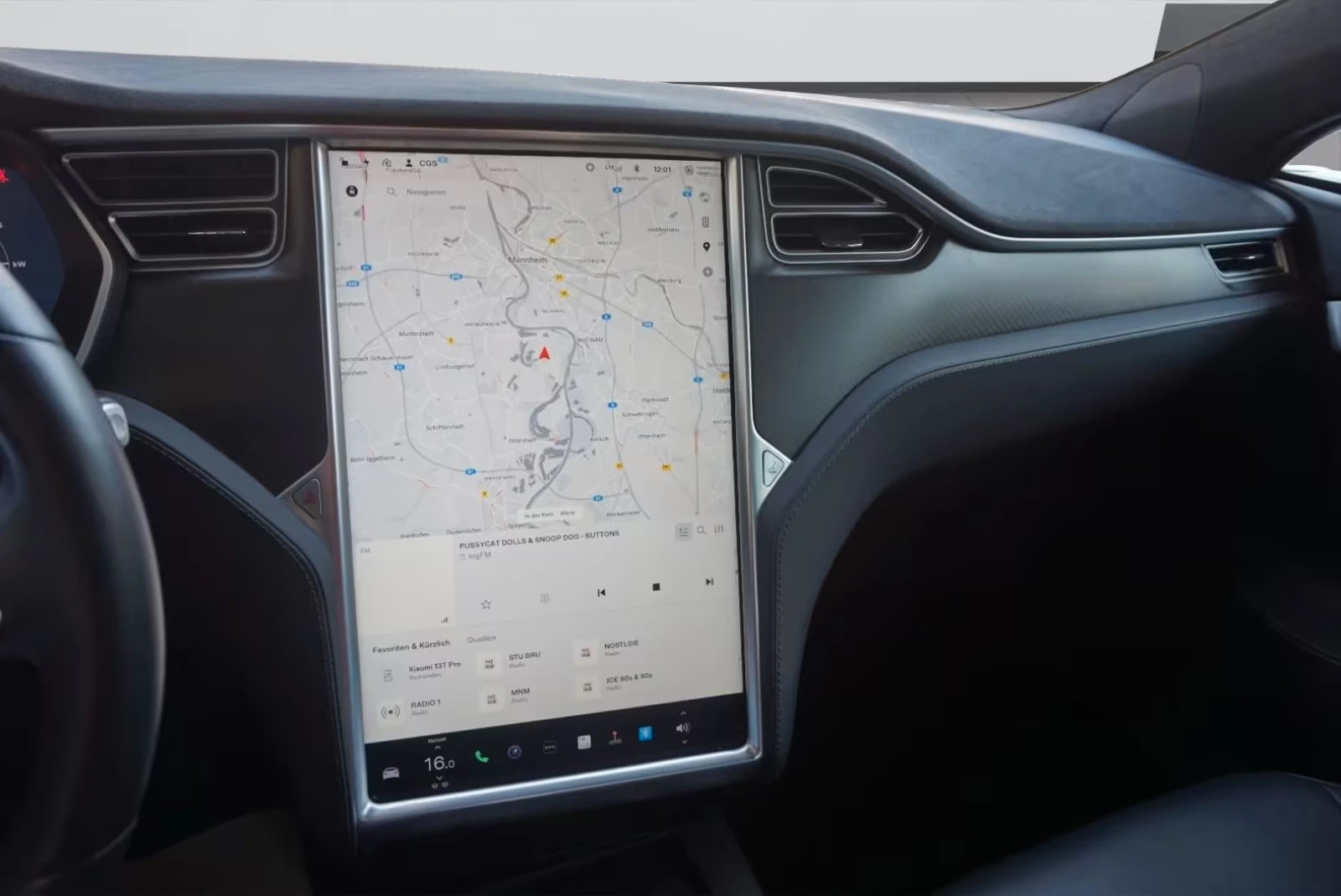 Tesla Model S LONG-RANGE/423HP/DUAL/AWD/PANO/CAM/LED/ACC/480q, снимка 11 - Автомобили и джипове - 55136671
