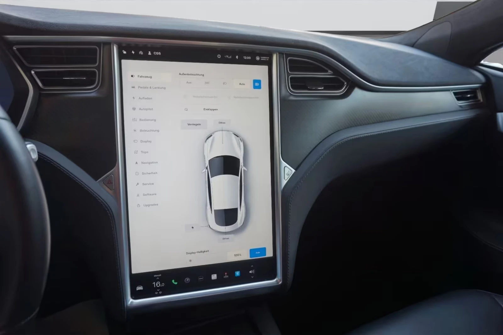 Tesla Model S LONG-RANGE/423HP/DUAL/AWD/PANO/CAM/LED/ACC/480q, снимка 10 - Автомобили и джипове - 55136671