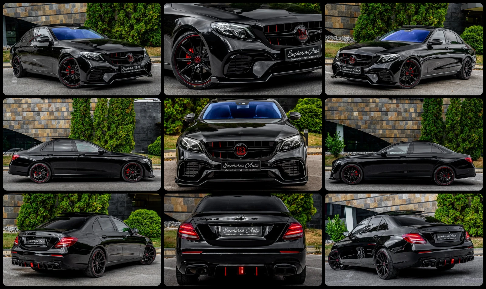 Mercedes-Benz E 220 d* BRABUS NIGHT PACK* PANORAMA* 3xTV* BURMESTER | Mobile.bg � ����������� 17