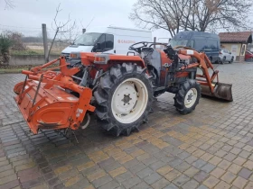 Трактор Kubota  GL 27 с челен товороч, снимка 3