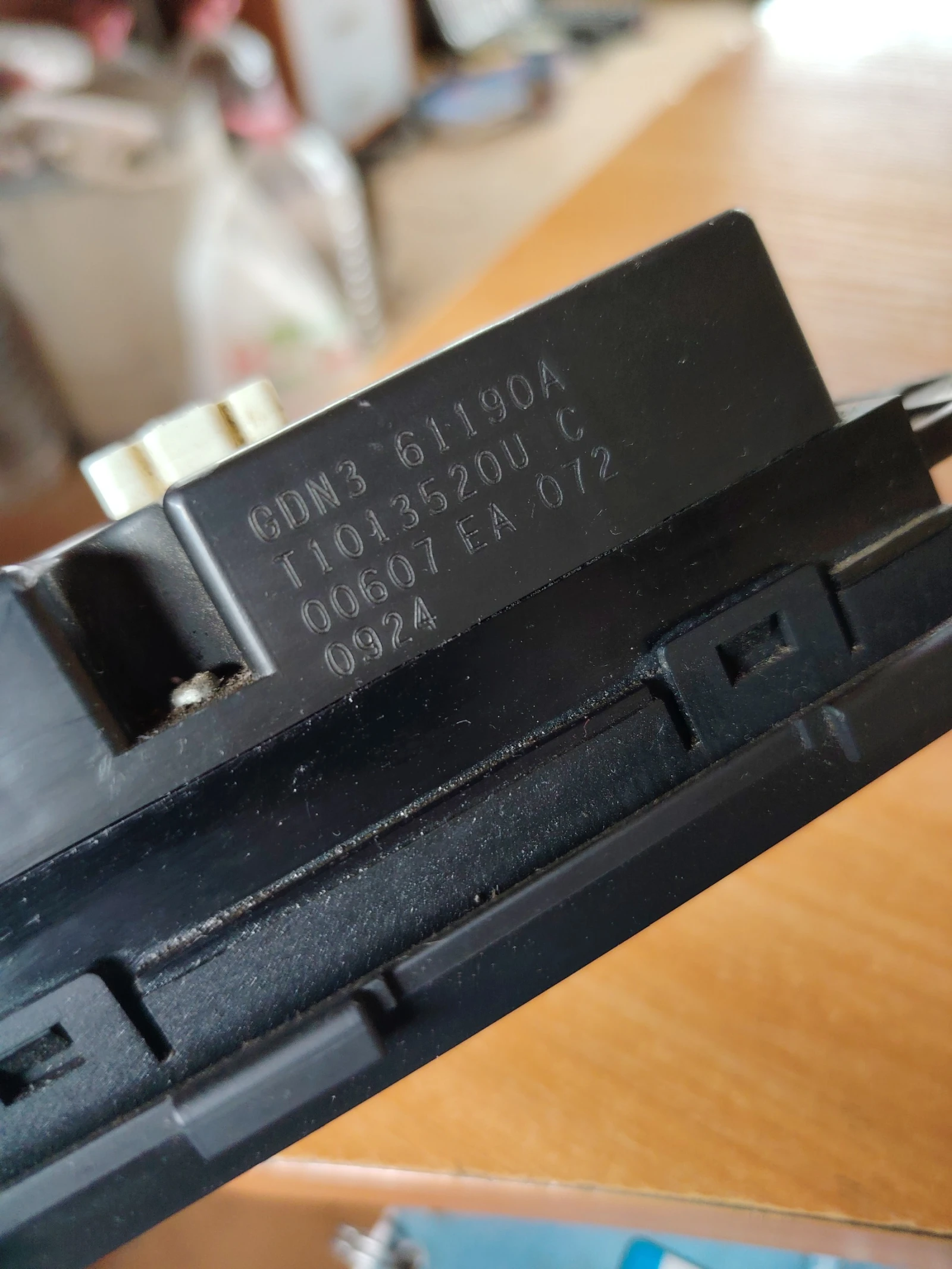GDN3 61190A управление за климатик Мазда 6, снимка 2 - Части - 54476940