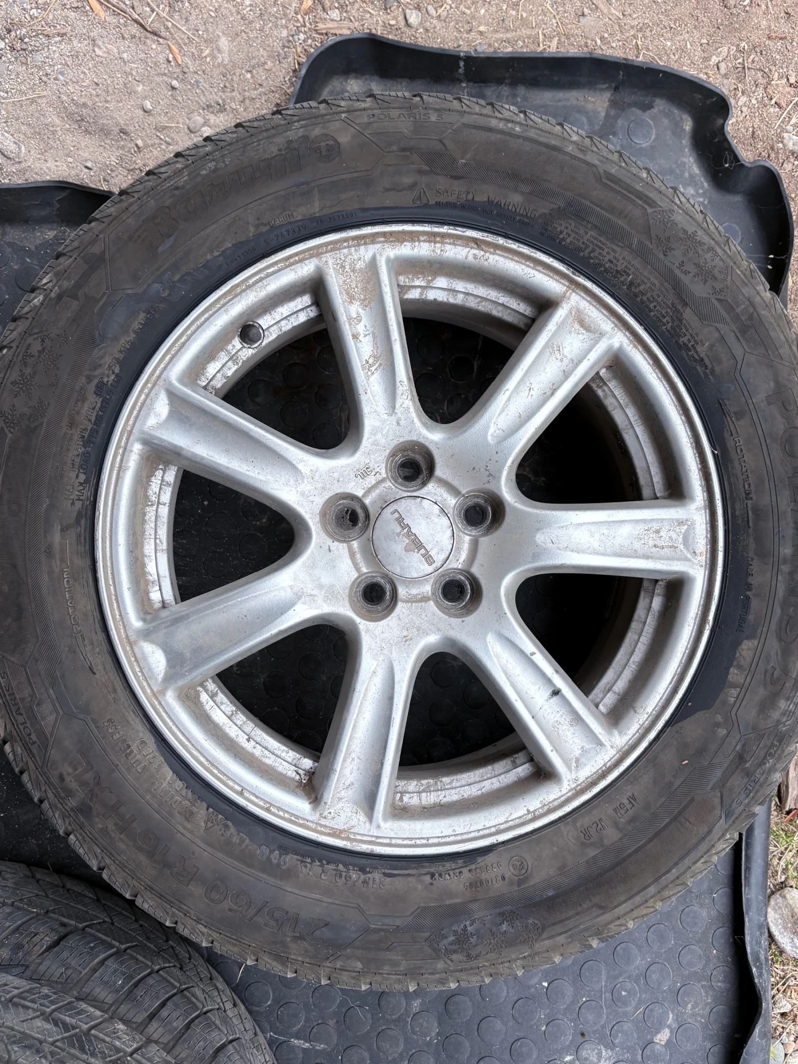Гуми с джанти 215/60R16