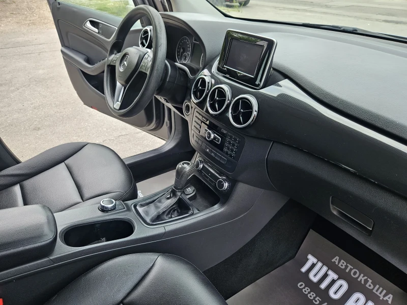 Mercedes-Benz B 180 1.8CDI/109кс/НАВИГАЦИЯ/КОЖЕН САЛОН/ДИСТРОНИК/6СК/, снимка 12 - Автомобили и джипове - 51202867