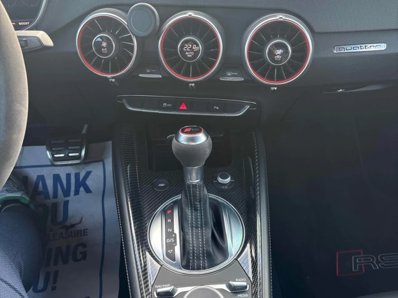 Audi Tt 2018 RS QUATTRO * БЕЗ ПЪРВОНАЧАЛНА ВНОСКА* , снимка 9 - Автомобили и джипове - 52728694
