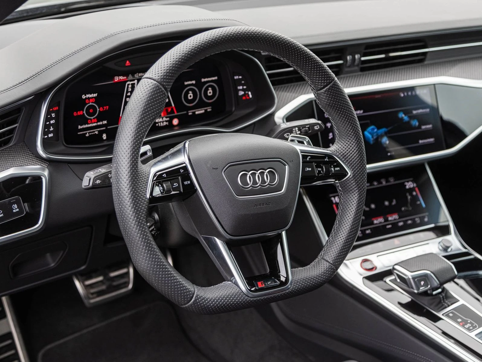 Audi Rs6 4.0TFSI/600HP/KERAMIC/360/NAVI/AMBI/PANO/330v - изображение 8
