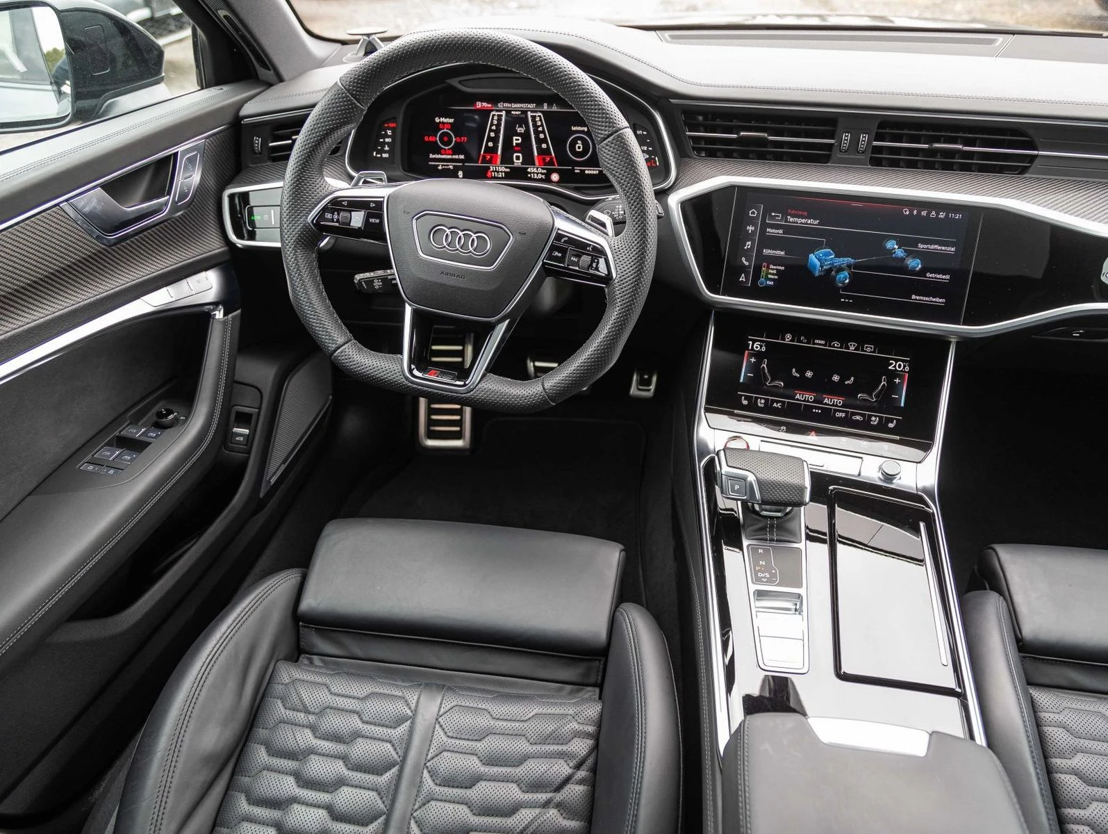 Audi Rs6 4.0TFSI/600HP/KERAMIC/360/NAVI/AMBI/PANO/330v - изображение 9