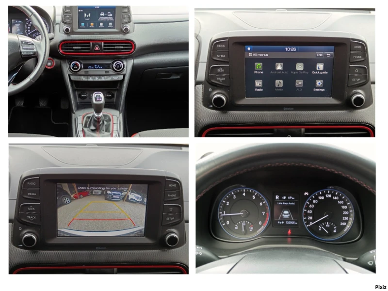 Hyundai Kona 1.0 GDi* 132 000 km.* NAVI* КАМЕРА* LED* EURO 6B* , снимка 13 - Автомобили и джипове - 48345235