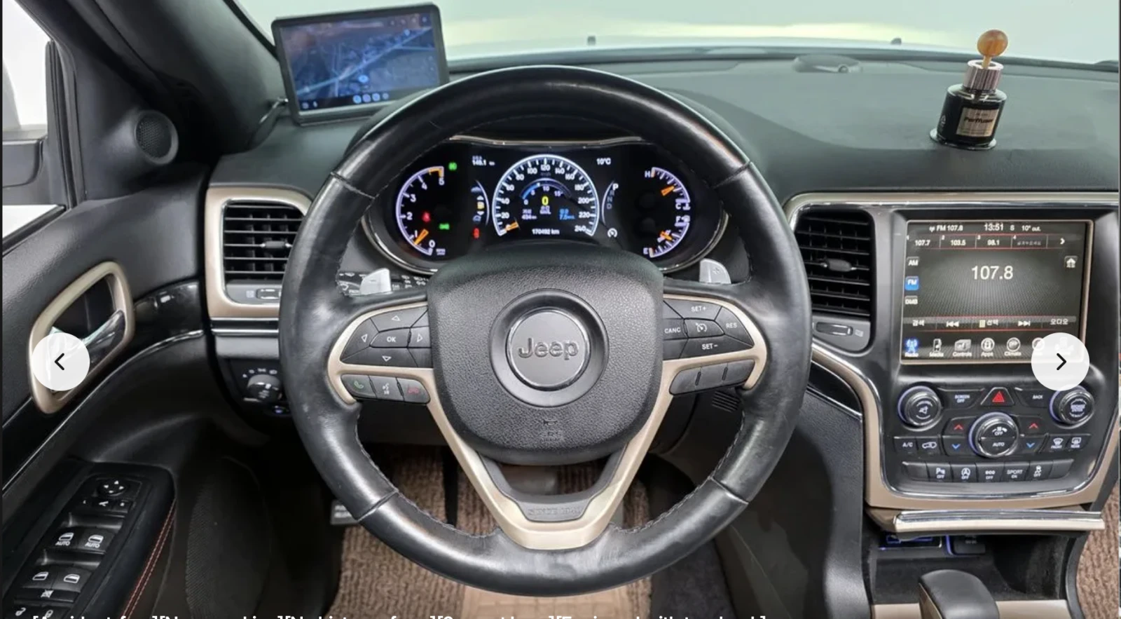 Jeep Grand cherokee 75TH* LIMITED* EDITION* 3.0* ДИЗЕЛ* ОБДУХВАНЕ* КАМ - изображение 7