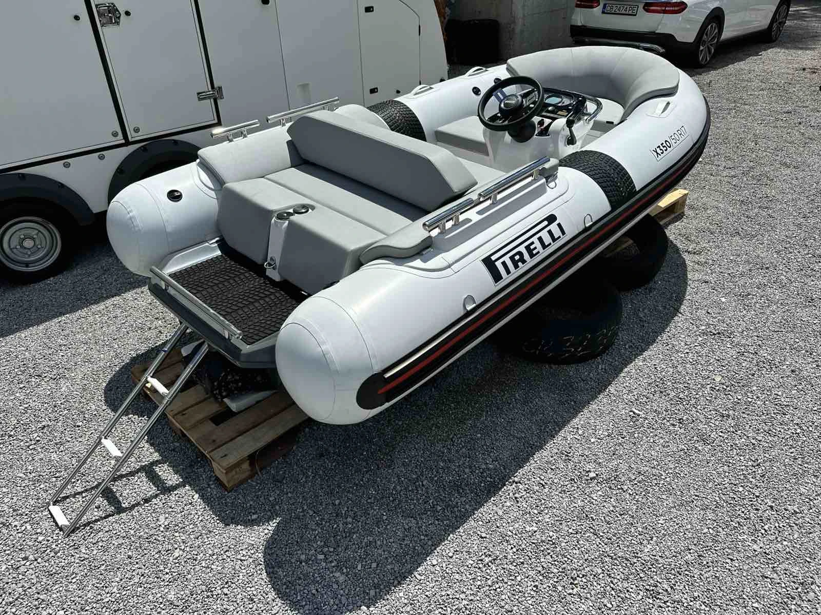 Надуваема лодка SACS  Pirelli X350., снимка 4 - Воден транспорт - 54710267