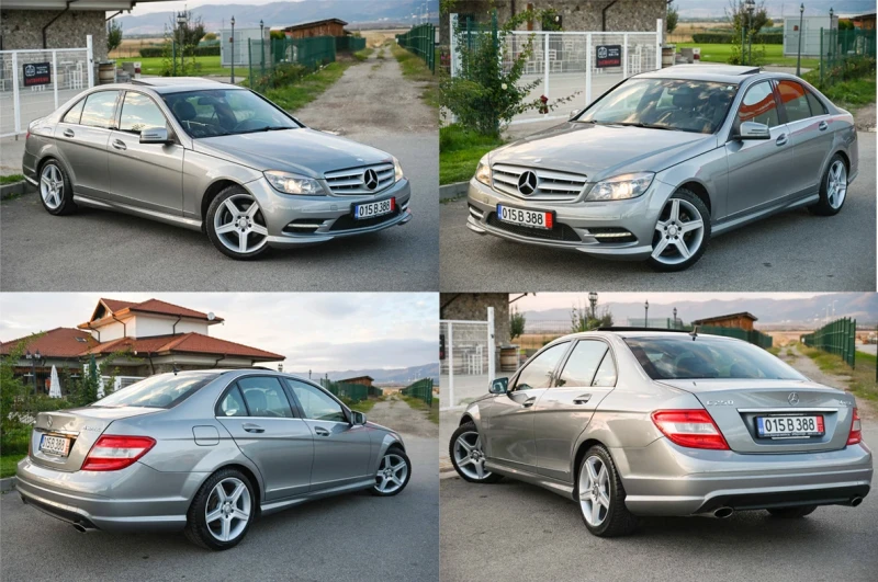 Mercedes-Benz C 250 AMG* 4Matic* V6* Avantgarde* Подгрев* КОЖА, снимка 5 - Автомобили и джипове - 47440845