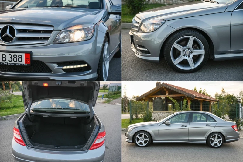 Mercedes-Benz C 250 AMG* 4Matic* V6* Avantgarde* Подгрев* КОЖА, снимка 9 - Автомобили и джипове - 47440845