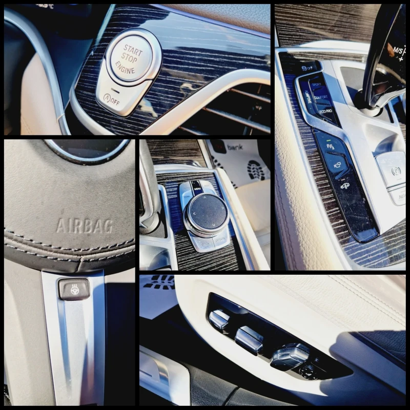 BMW 740 i/LONG/M-SPORT/LINE-ASSIST/HARMAN-KARDON/, снимка 11 - Автомобили и джипове - 47675434