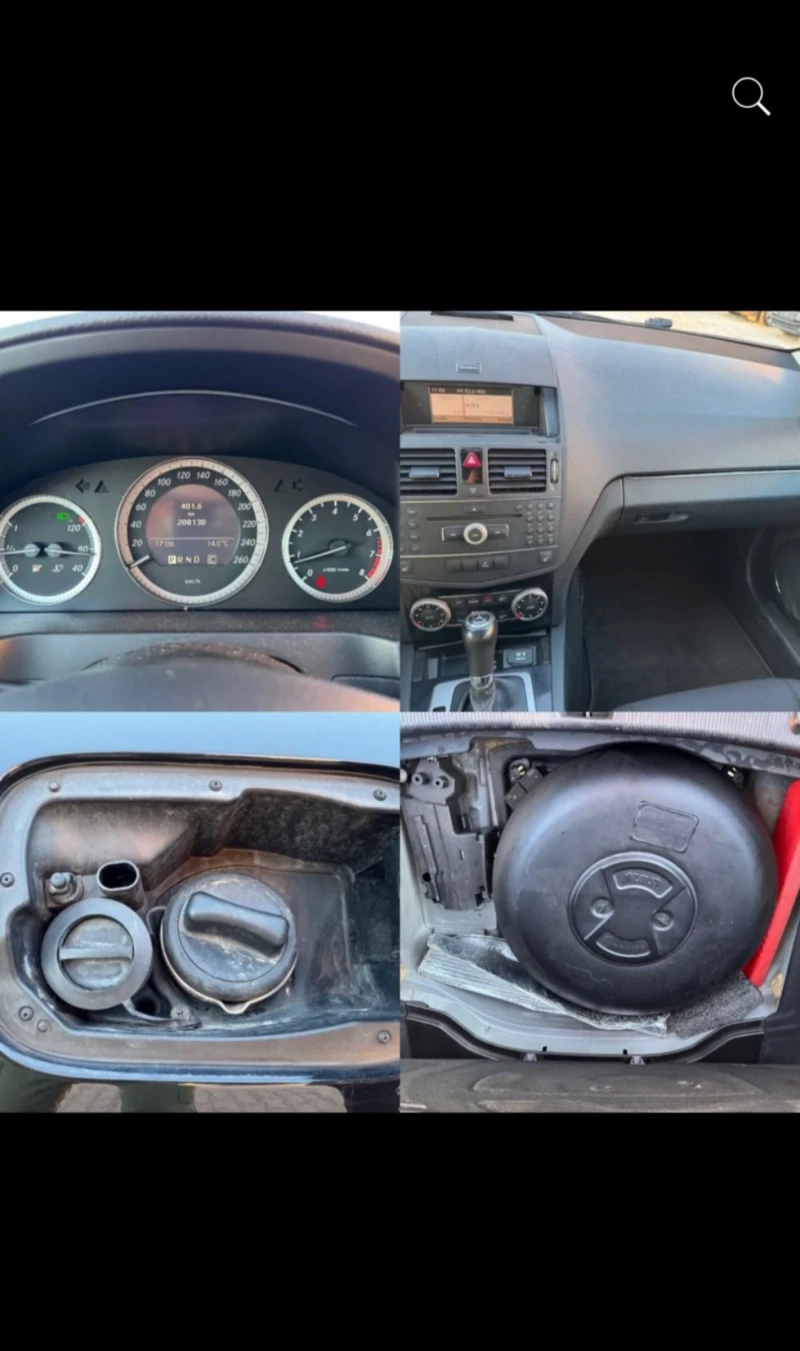 Mercedes-Benz C 180 1.8 automatic GAZ, снимка 16 - Автомобили и джипове - 51771202