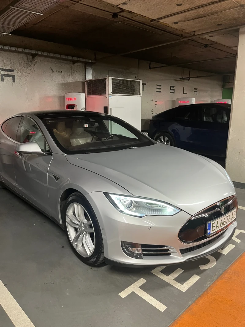 Tesla Model S 90D Free Supercharging Европейска , снимка 15 - Автомобили и джипове - 52906123