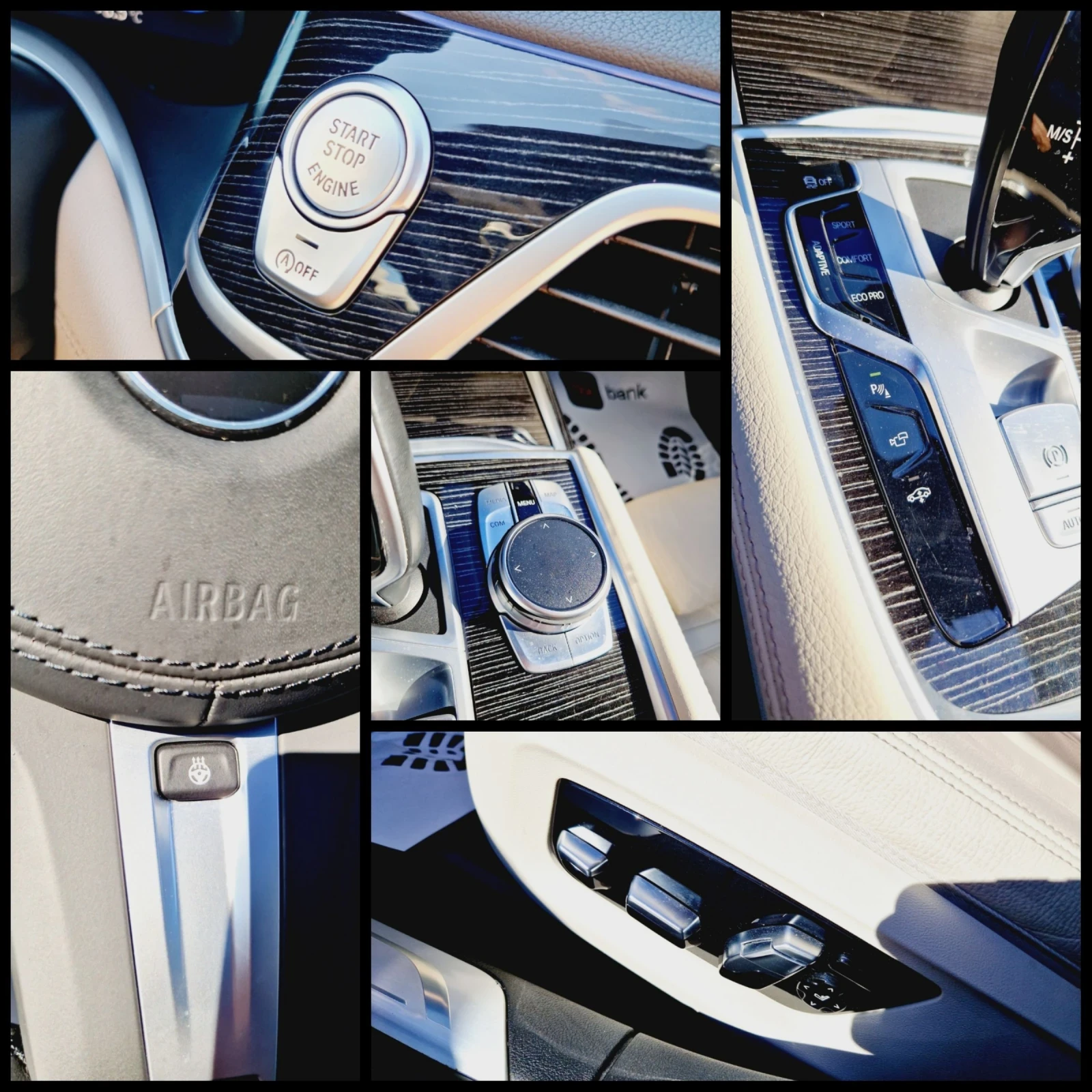 BMW 740 i/LONG/M-SPORT/LINE-ASSIST/HARMAN-KARDON/ | Mobile.bg — изображение 11