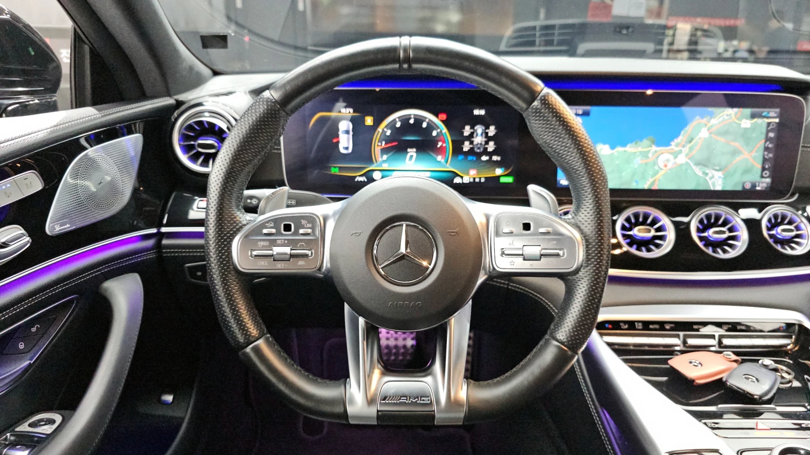 Mercedes-Benz GT 2020* 360* ОБДУХ* ДИСТРОНИК* AMBIENT* КРАЙНА ЦЕНА, снимка 5 - Автомобили и джипове - 54573002