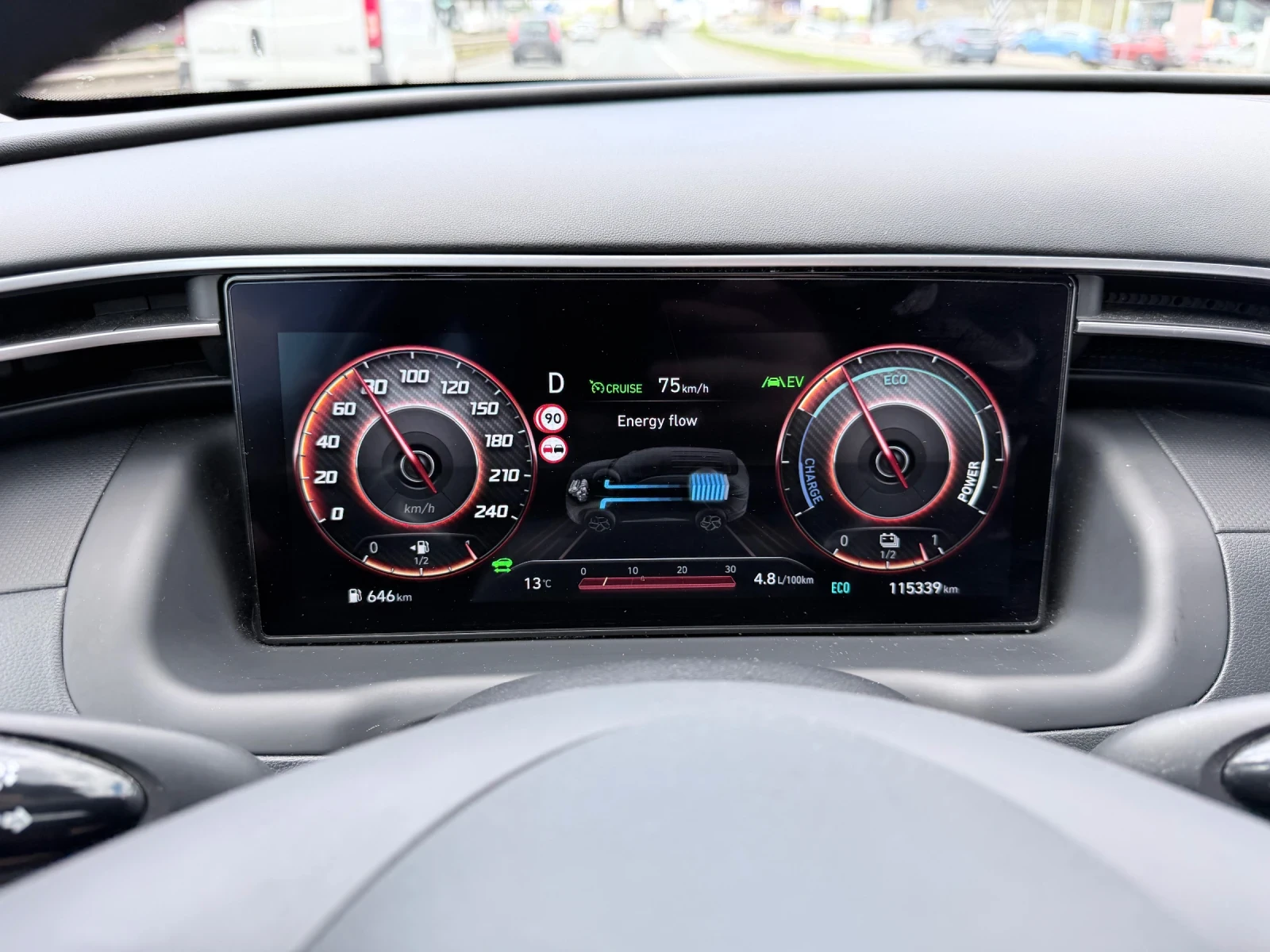 Hyundai Tucson Plug-In Hybrid AWD, снимка 8 - Автомобили и джипове - 54295609