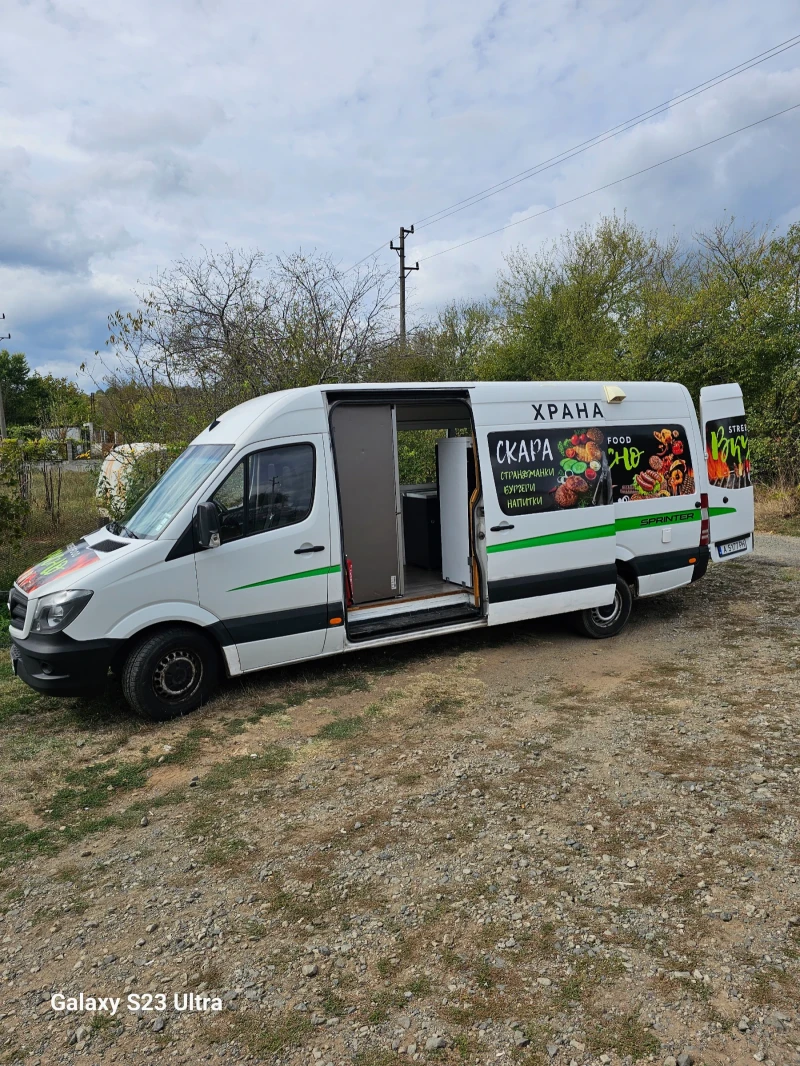 Mercedes-Benz Sprinter 313 МОБИЛНА СКАРА, снимка 12 - Бусове и автобуси - 52230230