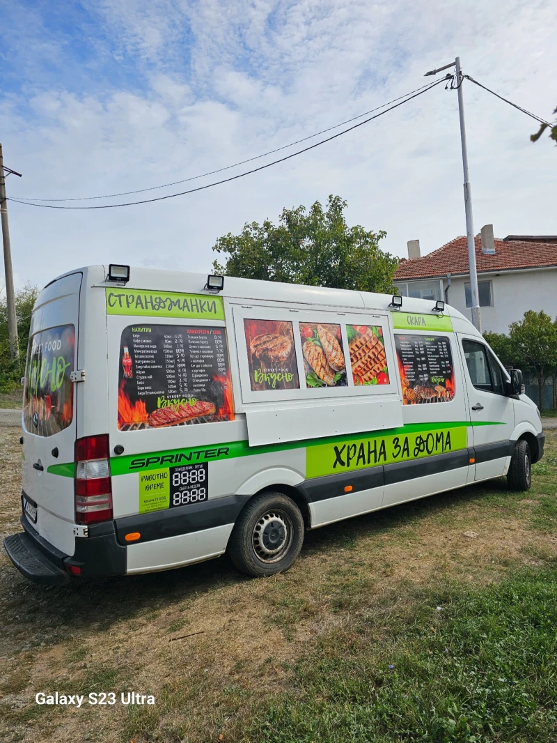 Mercedes-Benz Sprinter 313 МОБИЛНА СКАРА, снимка 5 - Бусове и автобуси - 52230230