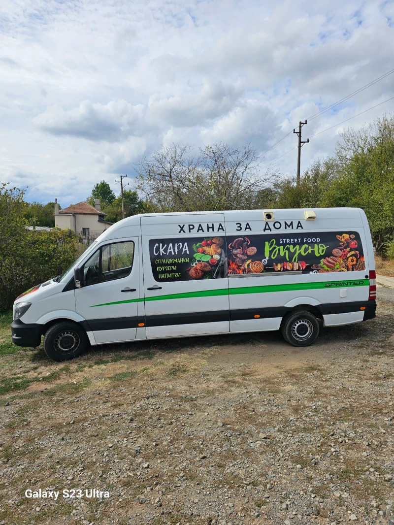 Mercedes-Benz Sprinter 313 МОБИЛНА СКАРА, снимка 4 - Бусове и автобуси - 52230230