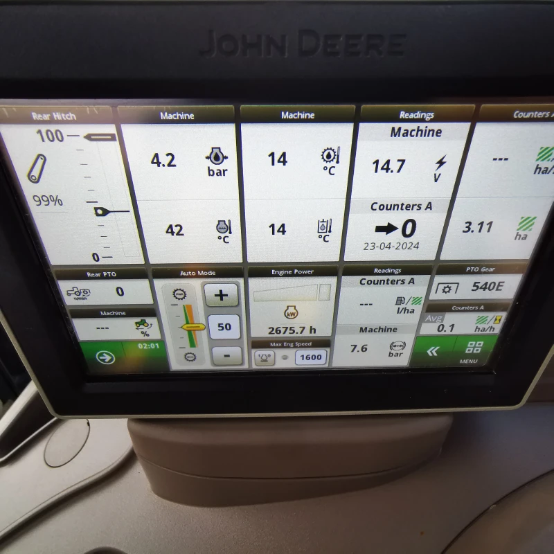 Трактор John Deere 6155R  осигурен лизинг с 3, 3% годишна лихва , снимка 16 - Селскостопанска техника - 43596624