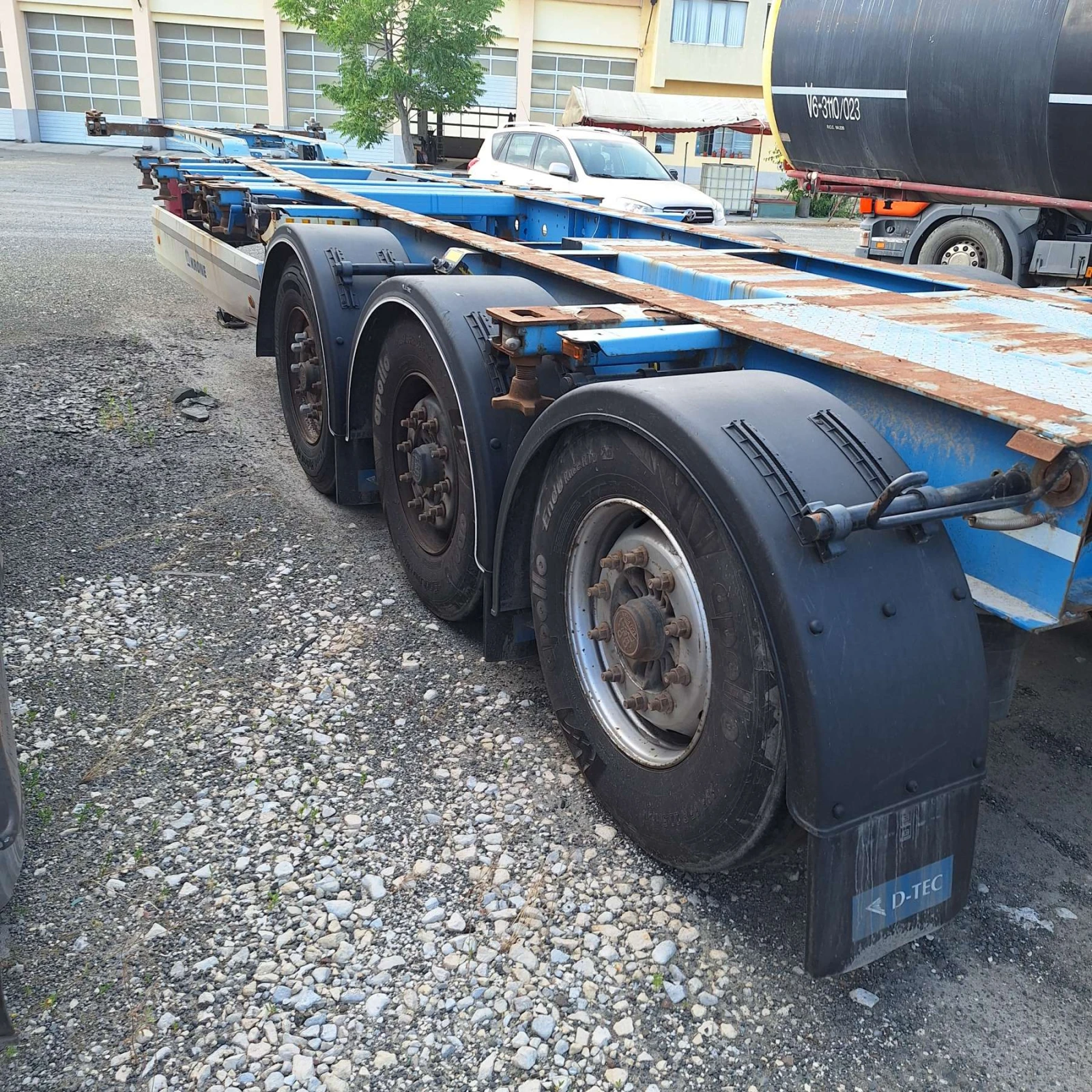 Полуремарке Krone ADR-30-45 FLT, снимка 3 - Ремаркета - 55066591