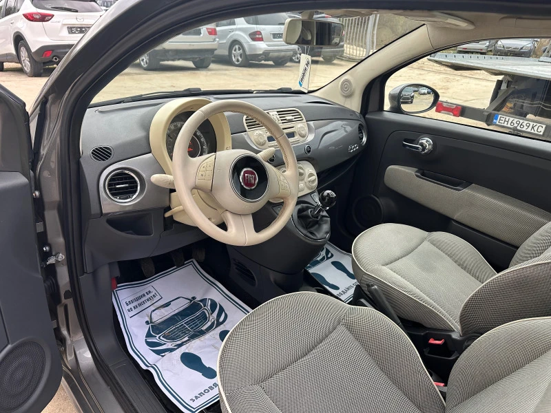 Fiat 500 1.2i * PANORAMA* UNIKAT* , снимка 7 - Автомобили и джипове - 43014400