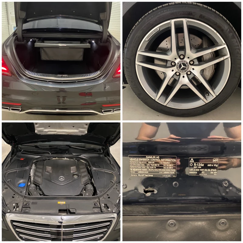 Mercedes-Benz S 560 LONG/AMG/HeadUp/Night, снимка 17 - Автомобили и джипове - 52588188