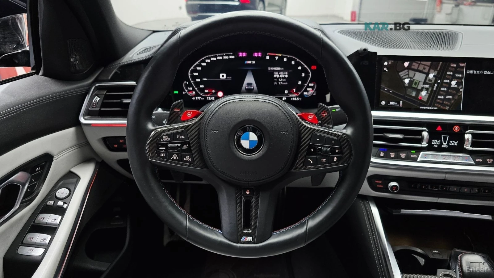 BMW M3 COMPETITION* 360* HEADUP* ОБДУХВ* , снимка 13 - Автомобили и джипове - 54910512