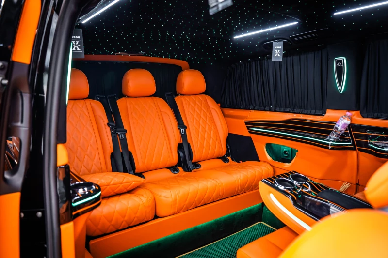 Mercedes-Benz Vito 163hp Maybach styling* Mandarin* TV, снимка 15 - Бусове и автобуси - 51654946