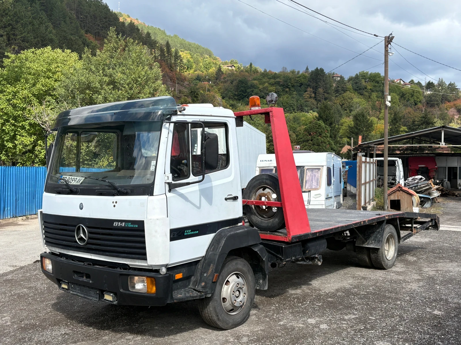 Mercedes-Benz 814, снимка 1 - Камиони - 56243264