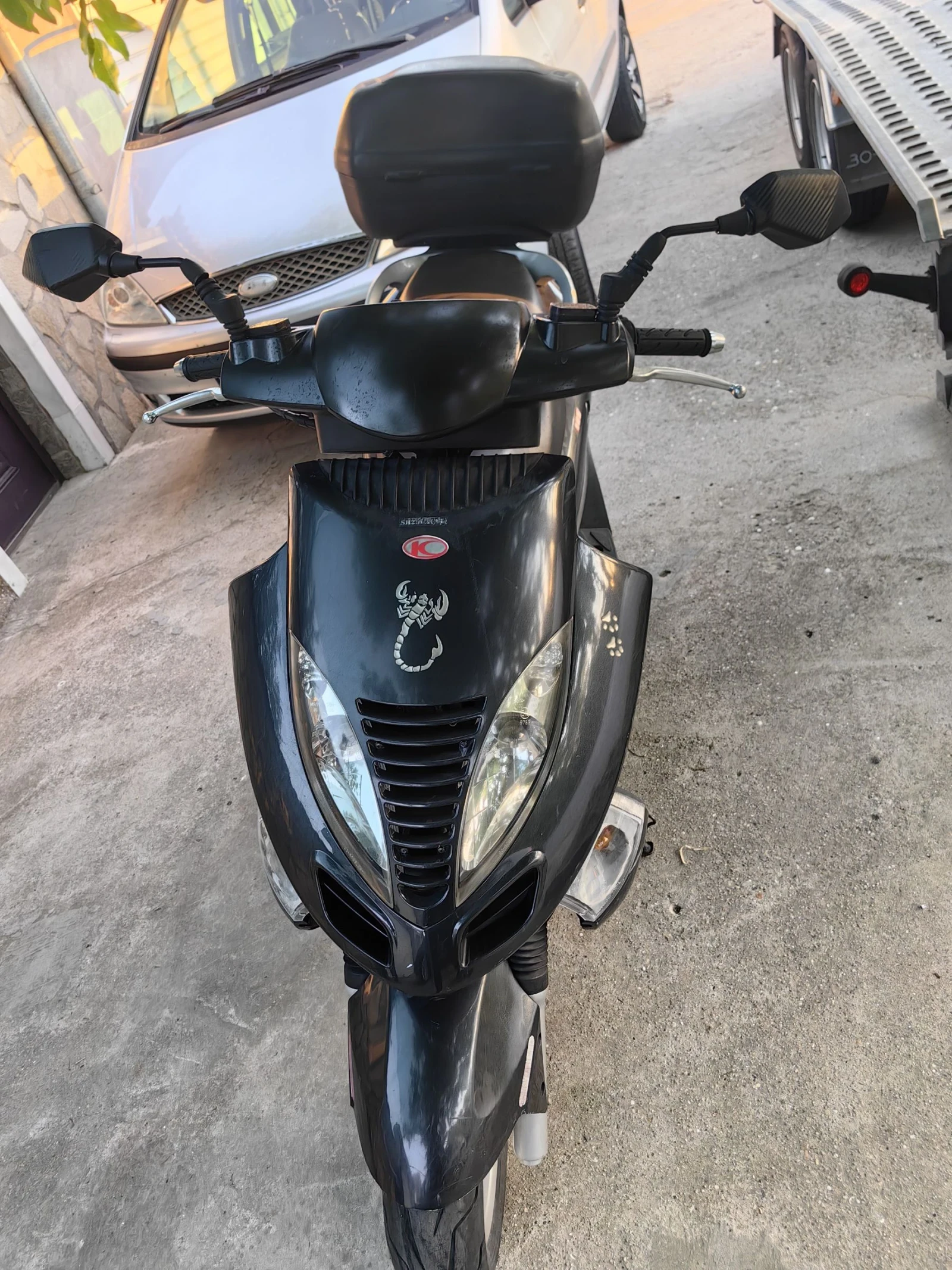 Kymco 125 НОВ ВНОС 1500КМ РЕАЛНИ, снимка 2 - Мотоциклети и мототехника - 54579920