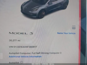 Tesla Model 3 U   U Rear Wheel Drive, снимка 14