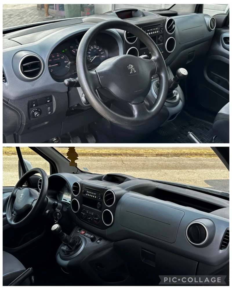 Peugeot Partner 1.6HDI/ КЛИМА, снимка 9 - Автомобили и джипове - 51890777