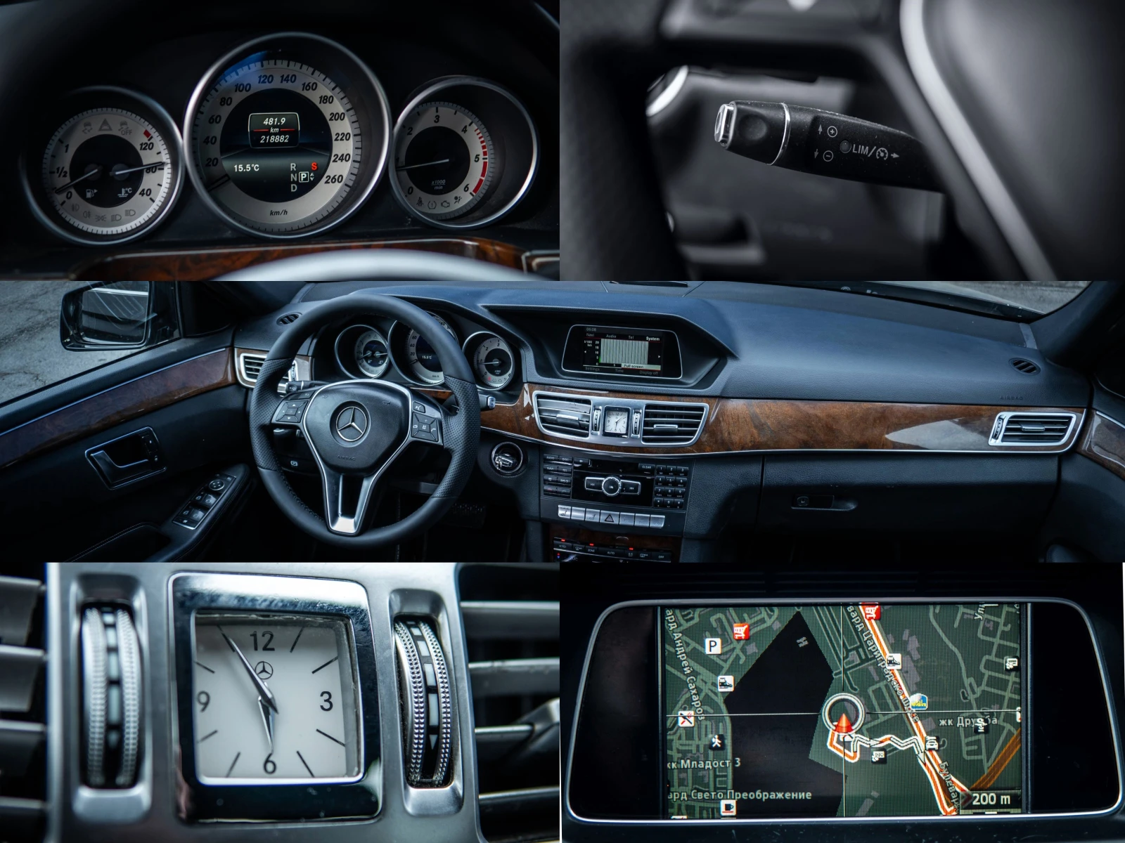 Mercedes-Benz E 200 NAVI / Automat / Leather / Parktronic | Mobile.bg — изображение 15