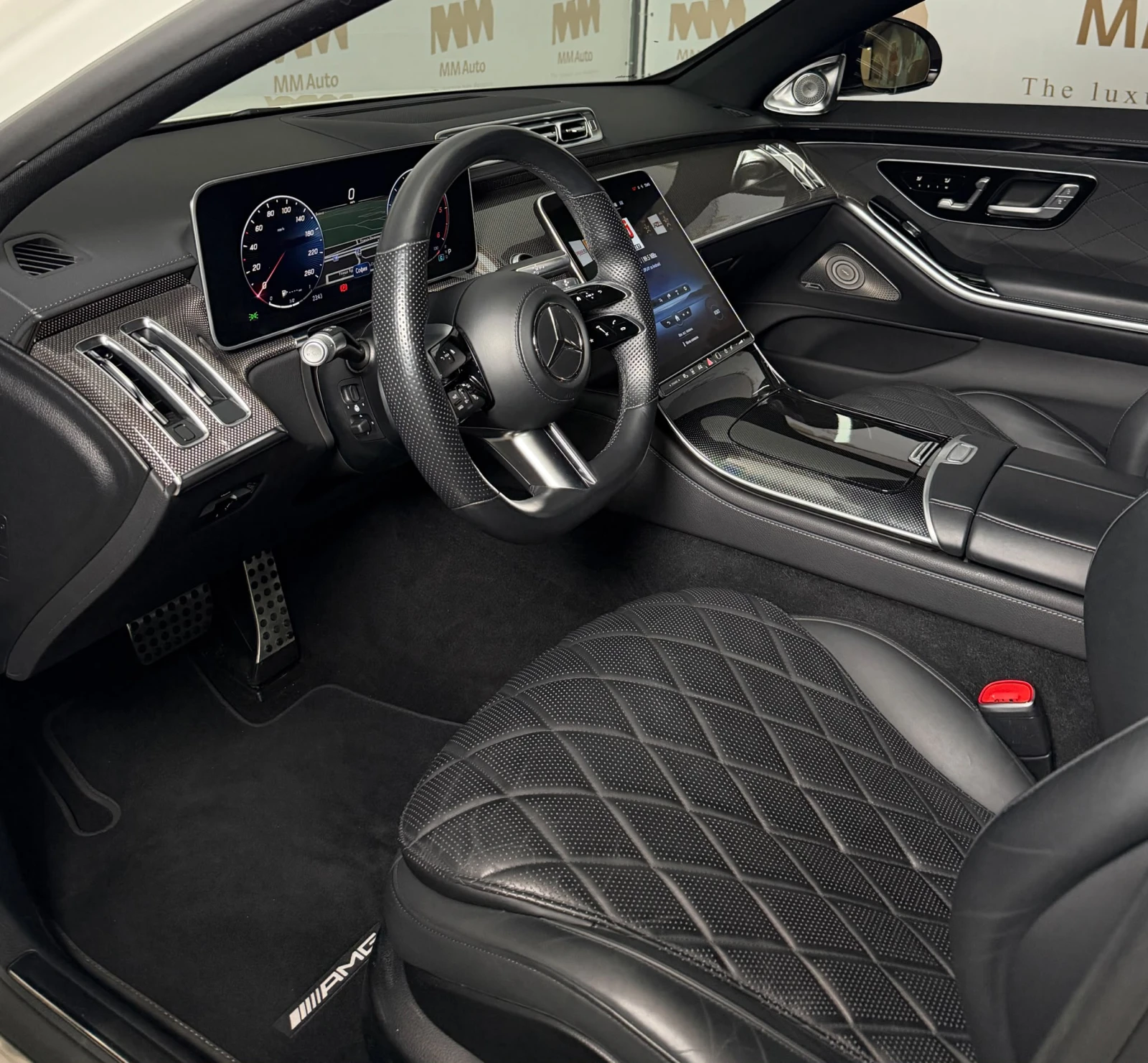 Mercedes-Benz S 350 d Long 4Matic* AMG* Carbon* Burm* Chauffeur* Pano* | Mobile.bg � ����������� 7