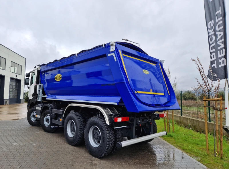 Renault K 480 8x4 * MEILLER* * KH KIPPER* , снимка 5 - Камиони - 49712554