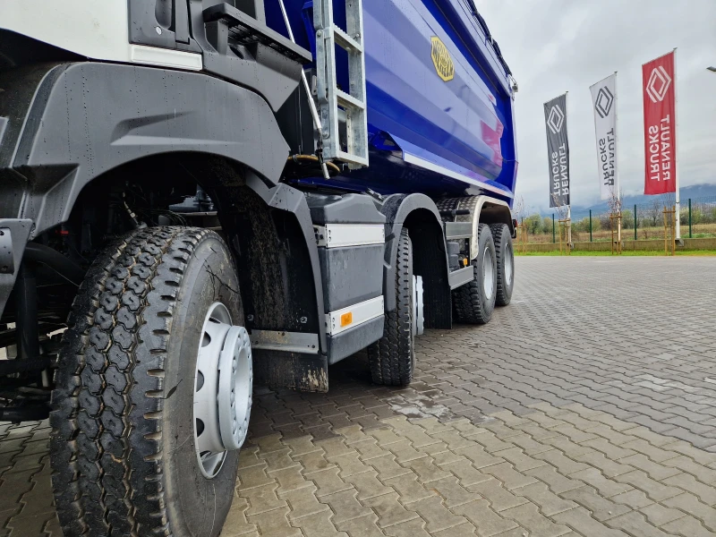 Renault K 480 8x4 * MEILLER* * KH KIPPER* , снимка 7 - Камиони - 49712554