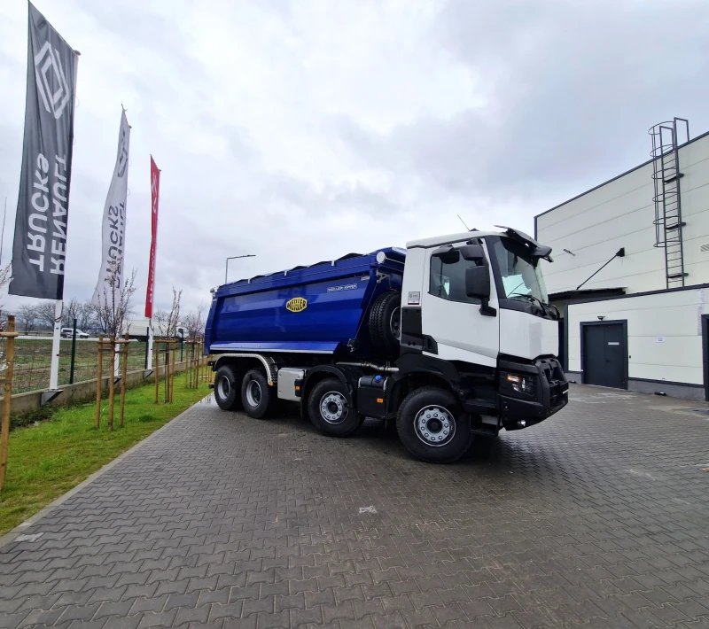 Renault K 480 8x4 * MEILLER* * KH KIPPER* , снимка 4 - Камиони - 49712554