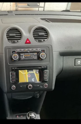 VW Caddy 1.6 Bifuel 7 места Maxi фабрична газ LPG, снимка 7