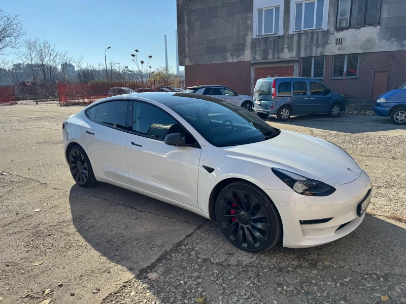 Tesla Model 3 Performance, снимка 1 - Автомобили и джипове - 48756075