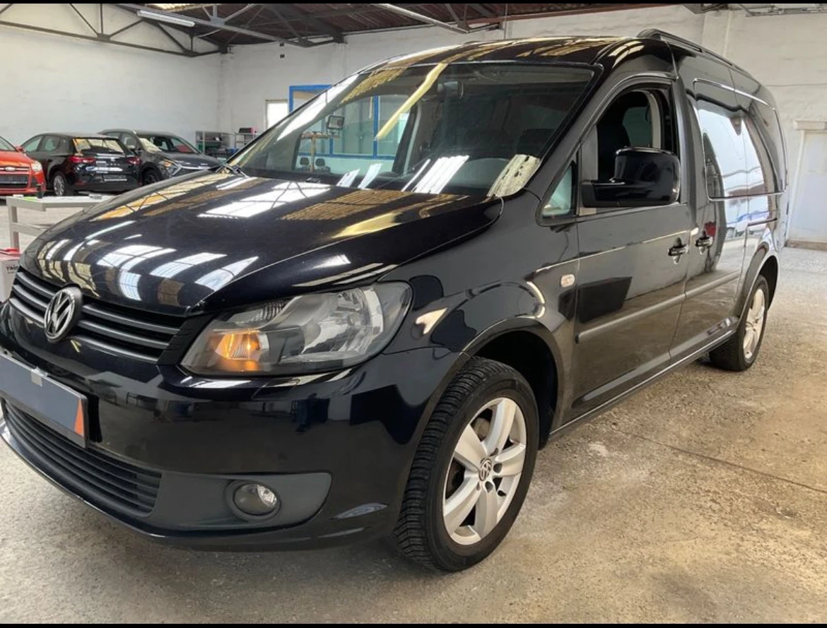 VW Caddy 1.6 Bifuel 7 места Maxi фабрична газ LPG - изображение 2