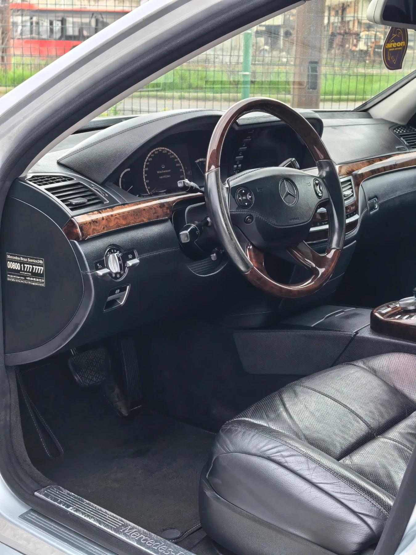 Mercedes-Benz S 500 5.5 V8 * 388 к.с * Long, снимка 6 - Автомобили и джипове - 54163364