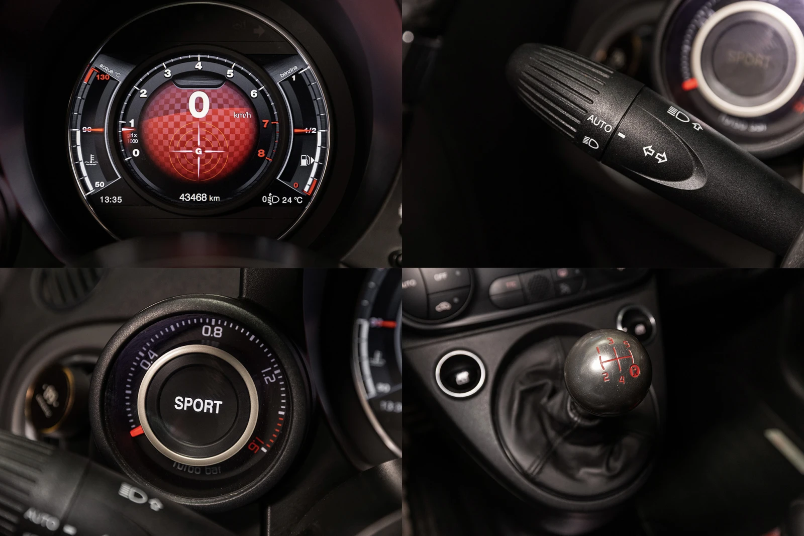 Abarth 595 Turismo 1.4 T-Jet * Akrapovič * , снимка 15 - Автомобили и джипове - 54600716
