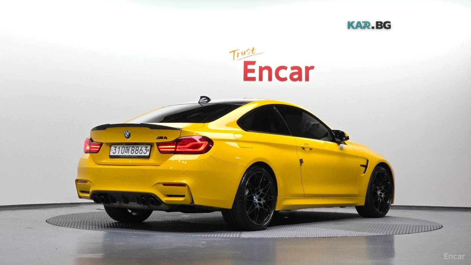 BMW M4 COMPETITION* 360* КАМЕРА* ХЕДЪП* ПОДГРЕВ* HARMAN* , снимка 3 - Автомобили и джипове - 56017536