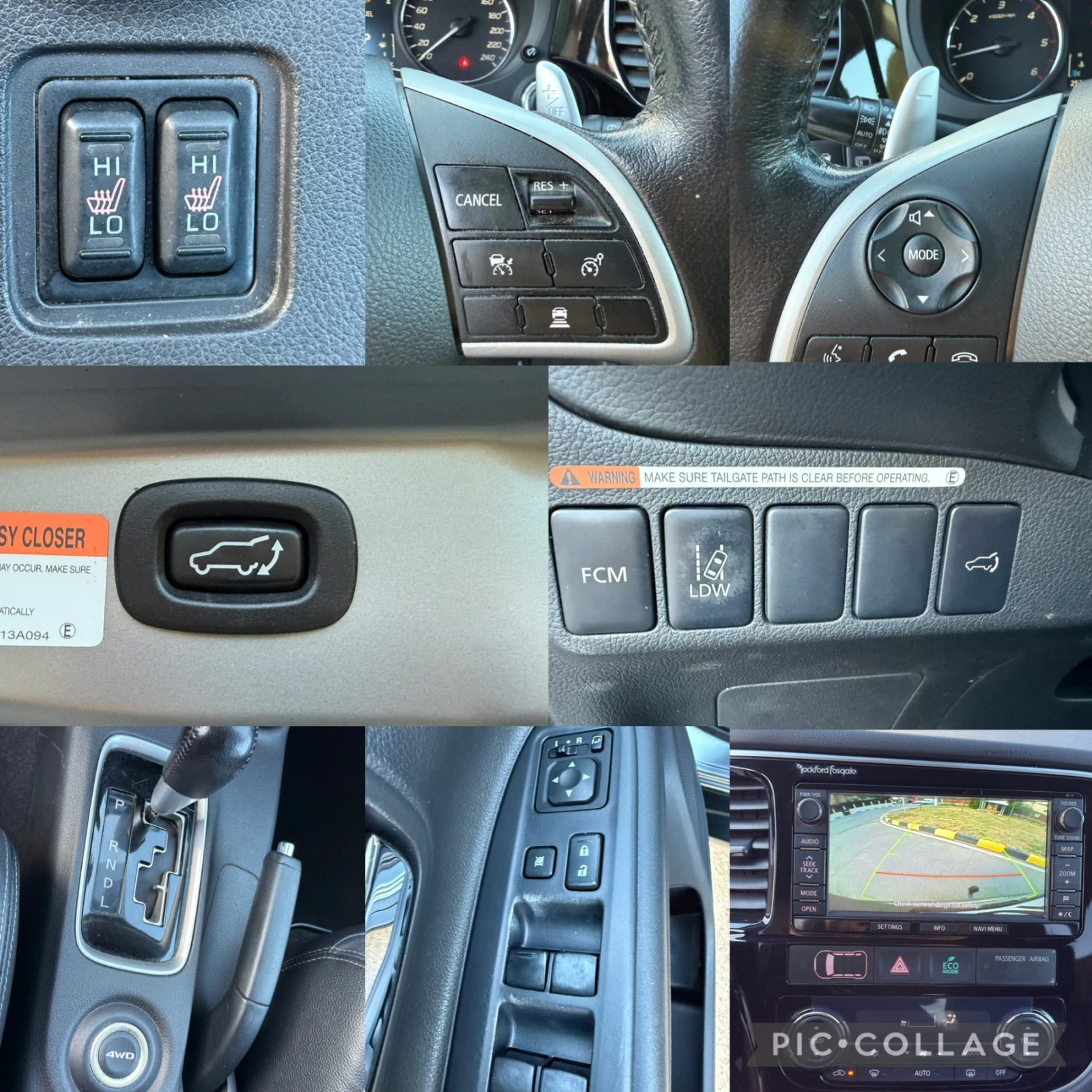 Mitsubishi Outlander 2.2DID Нави/Кожа/4х4/Шибидах/Автоматик, снимка 17 - Автомобили и джипове - 56332215